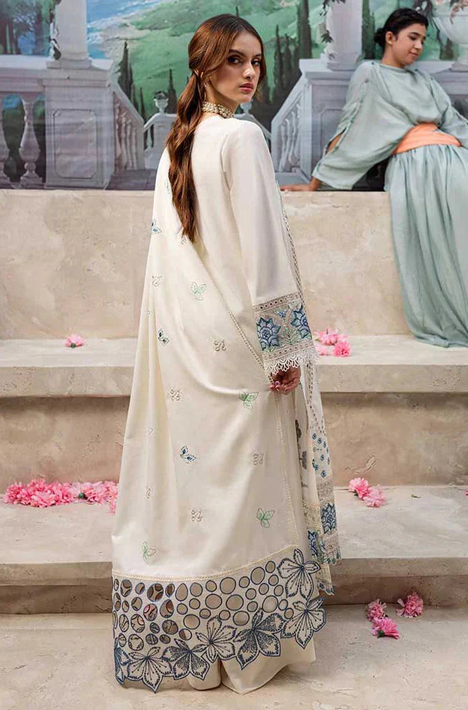 Embroidered Lawn 3-Piece Suit - SS107