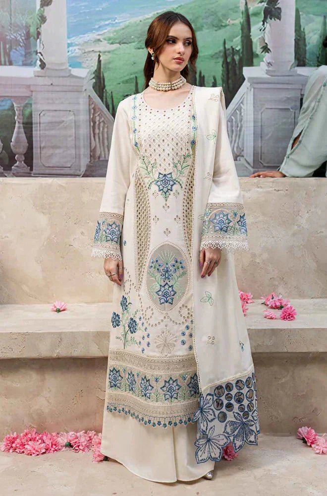 Embroidered Lawn 3-Piece Suit - SS107